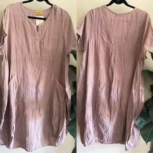 Organic cotton dress